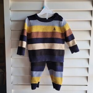 Baby Gap Striped Sweater Outfit Set